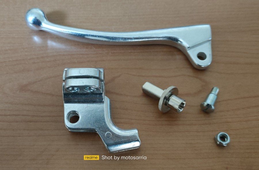 MANETA AMAL LADO IZQUIERDO CON SOPORTE ALUM.+ TENSOR Y PASADOR