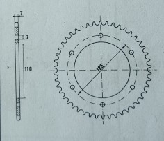 corona z44 ducati 125,160,175,200,250