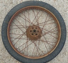 rueda delantera derbi cabeza de hormiga