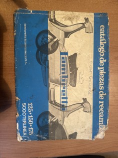 LIBRO ANTIGUO LAMBRETTA