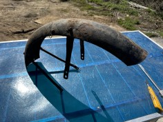 Guardabarros Ossa 160 delantero