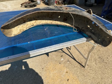 Guardabarros Ossa 160 trasero